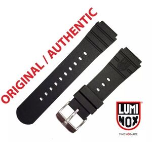 COPY - COPY - LUMINOX NEW FACTORY WATCH STRAP SWISS MADE BLACK NAVY SEAL 23MM